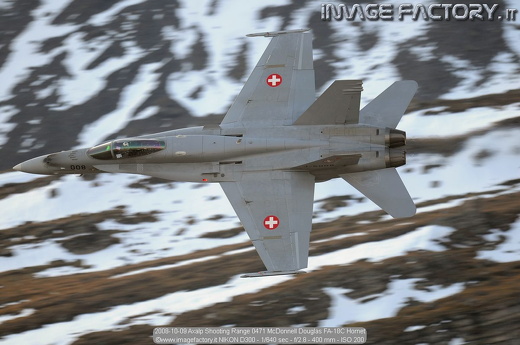 2008-10-09 Axalp Shooting Range 0471 McDonnell Douglas FA-18C Hornet